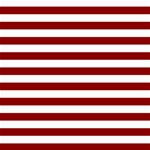 Horizontal Stripes - White and Dark Red ScrapBook Page 8  x 8 