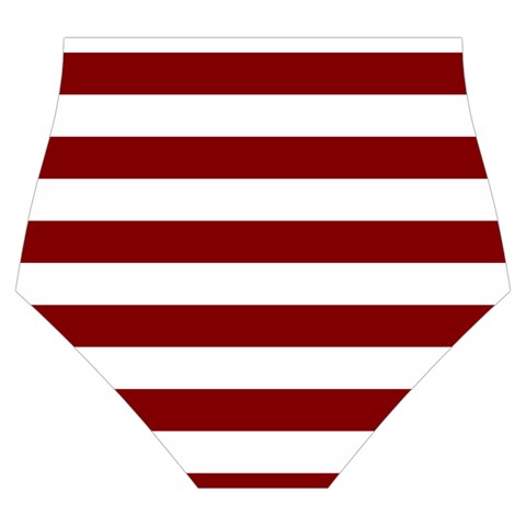 Horizontal Stripes Bottom Back