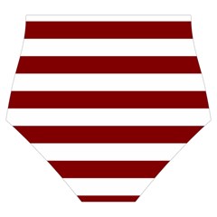 Horizontal Stripes Bottom Back