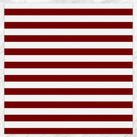 Horizontal Stripes 11.4 x11.56  Canvas - 1