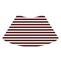 Horizontal Stripes Skirt Back