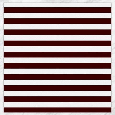 Horizontal Stripes 11.4 x11.56  Canvas - 1
