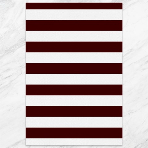 Horizontal Stripes 11.88 x17.36  Canvas - 1