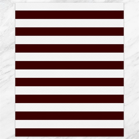 Horizontal Stripes 15.75 x19.29  Canvas - 1