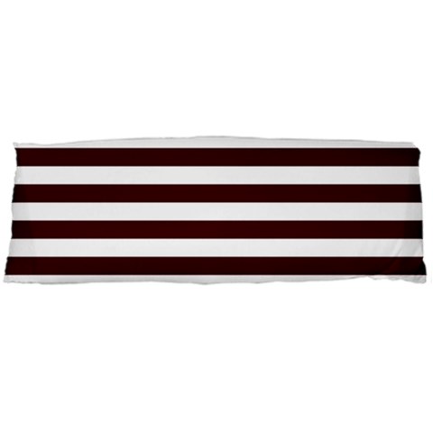 Horizontal Stripes Body Pillow Case