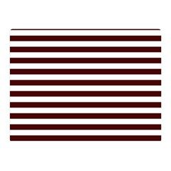 Horizontal Stripes 35 x27  Blanket Back