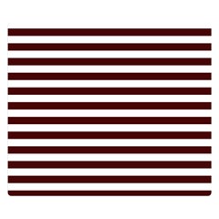 Horizontal Stripes 50 x40  Blanket Back