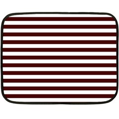Horizontal Stripes 35 x27  Blanket Back