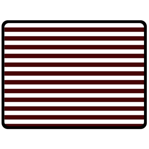 Horizontal Stripes 80 x60  Blanket Back
