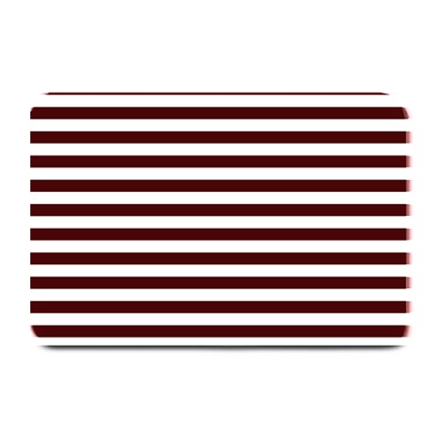Horizontal Stripes 18 x12  Plate Mat