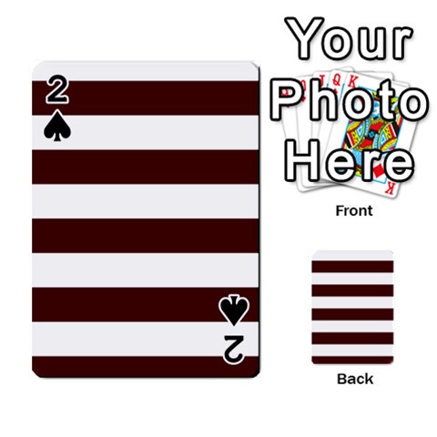 Horizontal Stripes Front - Spade2