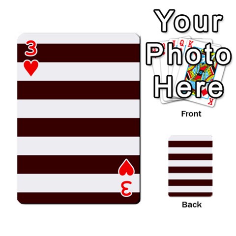 Horizontal Stripes Front - Heart3