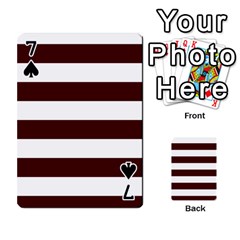 Horizontal Stripes Front - Spade7