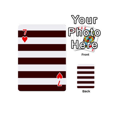 Horizontal Stripes Front - Heart7