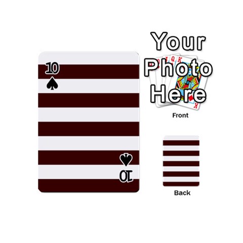 Horizontal Stripes Front - Spade10