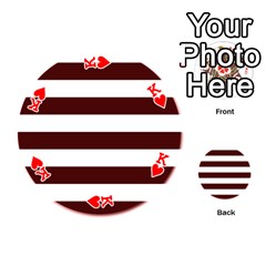 King Horizontal Stripes Front - HeartK