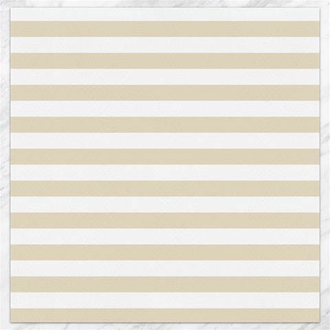 Horizontal Stripes 11.4 x11.56  Canvas - 1