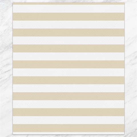 Horizontal Stripes 19.57 x23.15  Canvas - 1