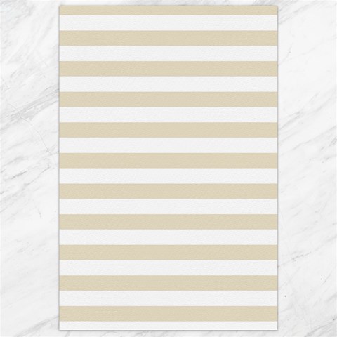 Horizontal Stripes 23.35 x34.74  Canvas - 1