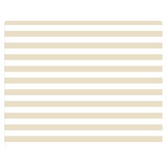 Horizontal Stripes 60 x50  Blanket Back