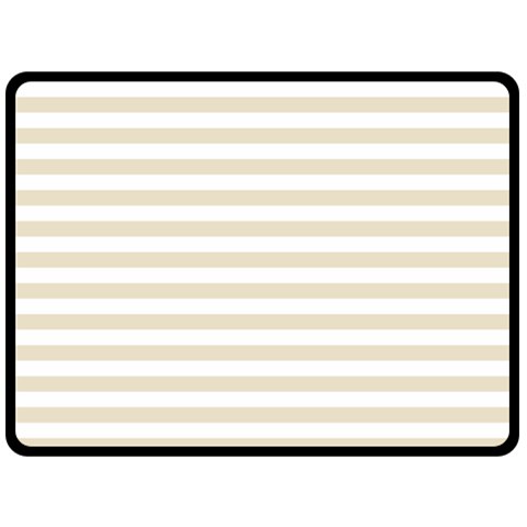 Horizontal Stripes 80 x60  Blanket Front