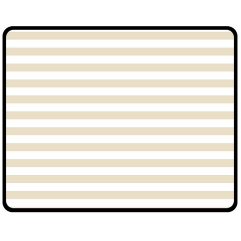 Horizontal Stripes 58.8 x47.4  Blanket Front