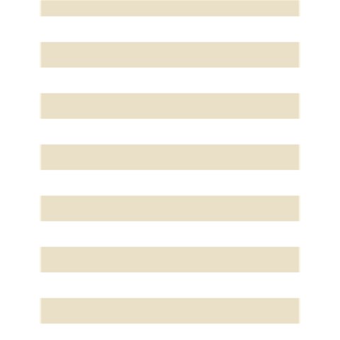 Horizontal Stripes 4.125 x5.5  Memopad