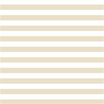 Horizontal Stripes - White and Pearl Brown ScrapBook Page 12  x 12 