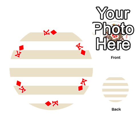 King Horizontal Stripes Front - DiamondK