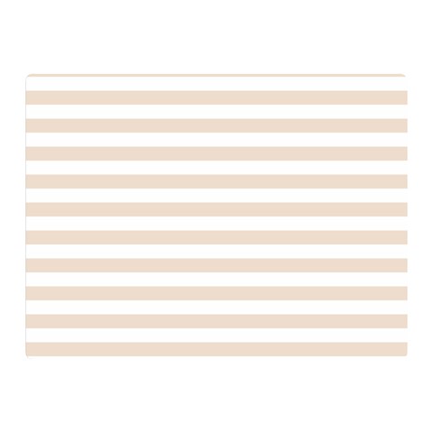 Horizontal Stripes 35 x27  Blanket Front