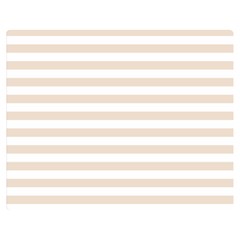 Horizontal Stripes 60 x50  Blanket Front