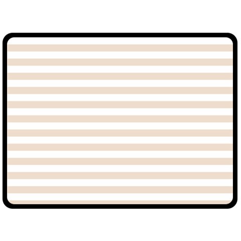 Horizontal Stripes 80 x60  Blanket Front