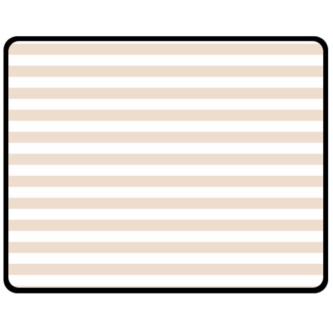 Horizontal Stripes 58.8 x47.4  Blanket Front