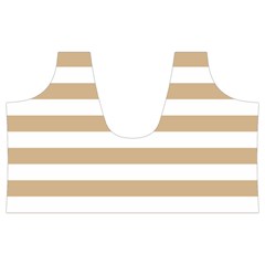 Horizontal Stripes Top Back