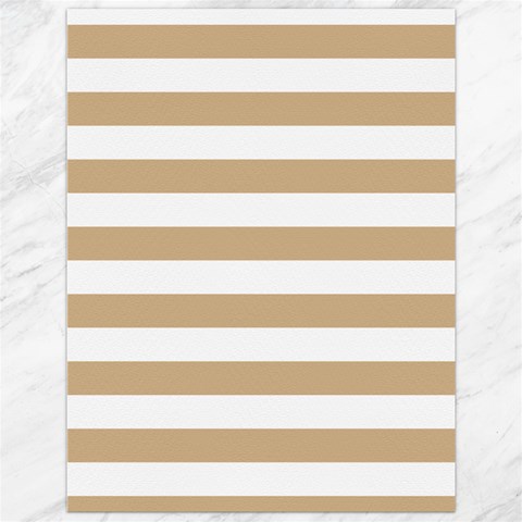 Horizontal Stripes 11.86 x15.41  Canvas - 1