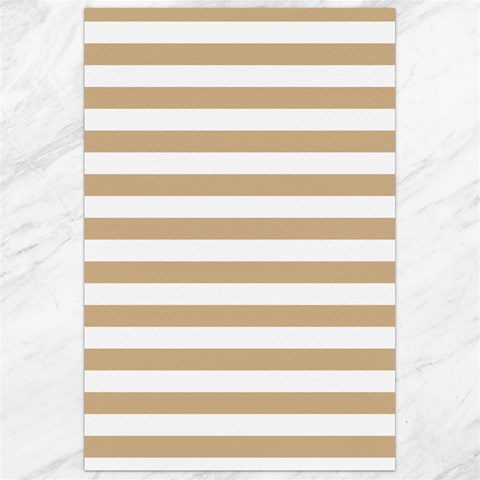 Horizontal Stripes 23.35 x34.74  Canvas - 1