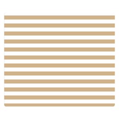 Horizontal Stripes 50 x40  Blanket Front