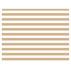 Horizontal Stripes 60 x50  Blanket Back