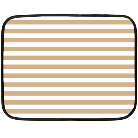 Horizontal Stripes 35 x27  Blanket Back