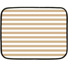 Horizontal Stripes 35 x27  Blanket Back