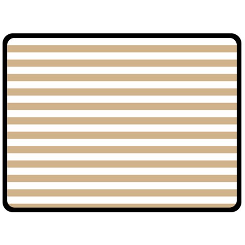 Horizontal Stripes 80 x60  Blanket Front