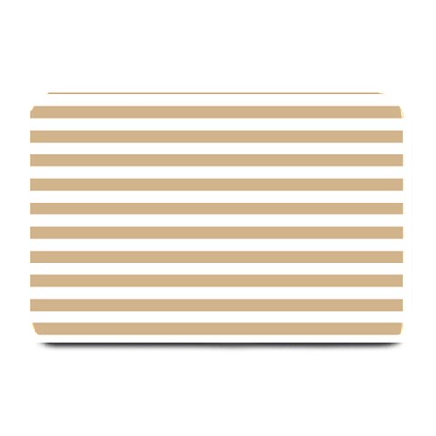 Horizontal Stripes 18 x12  Plate Mat