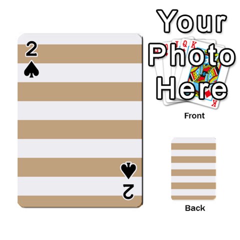 Horizontal Stripes Front - Spade2