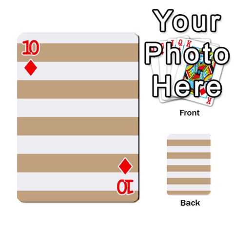 Horizontal Stripes Front - Diamond10