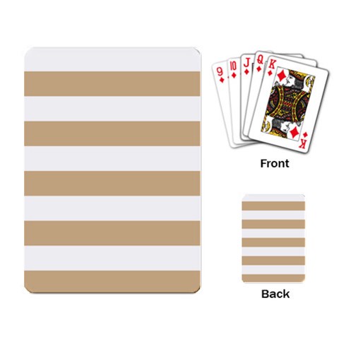 Horizontal Stripes Back
