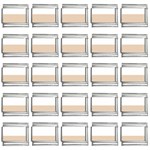 Horizontal Stripes - White and Pastel Brown 9mm Italian Charm (25 pack)
