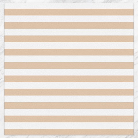 Horizontal Stripes 15.2 x15.41  Canvas - 1