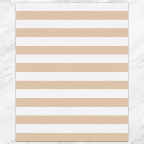 Horizontal Stripes 15.75 x19.29  Canvas - 1