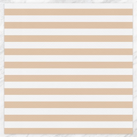 Horizontal Stripes 19 x19.27  Canvas - 1