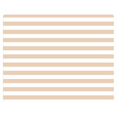 Horizontal Stripes 60 x50  Blanket Back